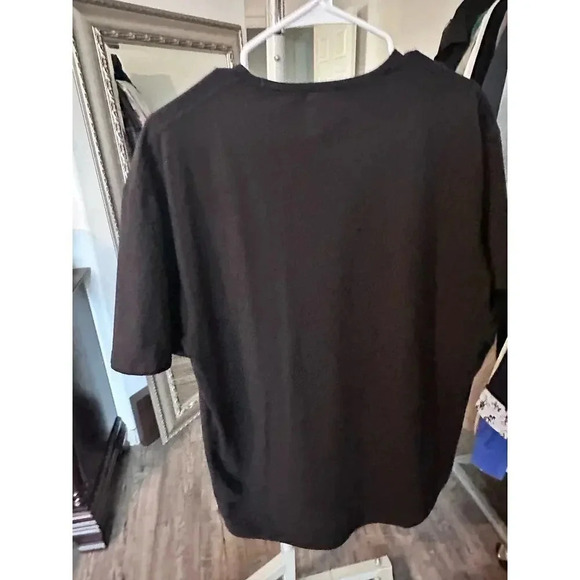 BYLT Men's Black Premium Basics Drop Cut S/S SLIM Performance T-Shirt Size XL - Picture 2 of 6